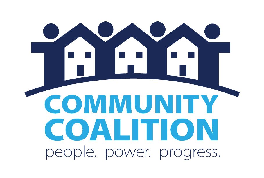 Community Coalition Logo. Poeple. Power. Progress.